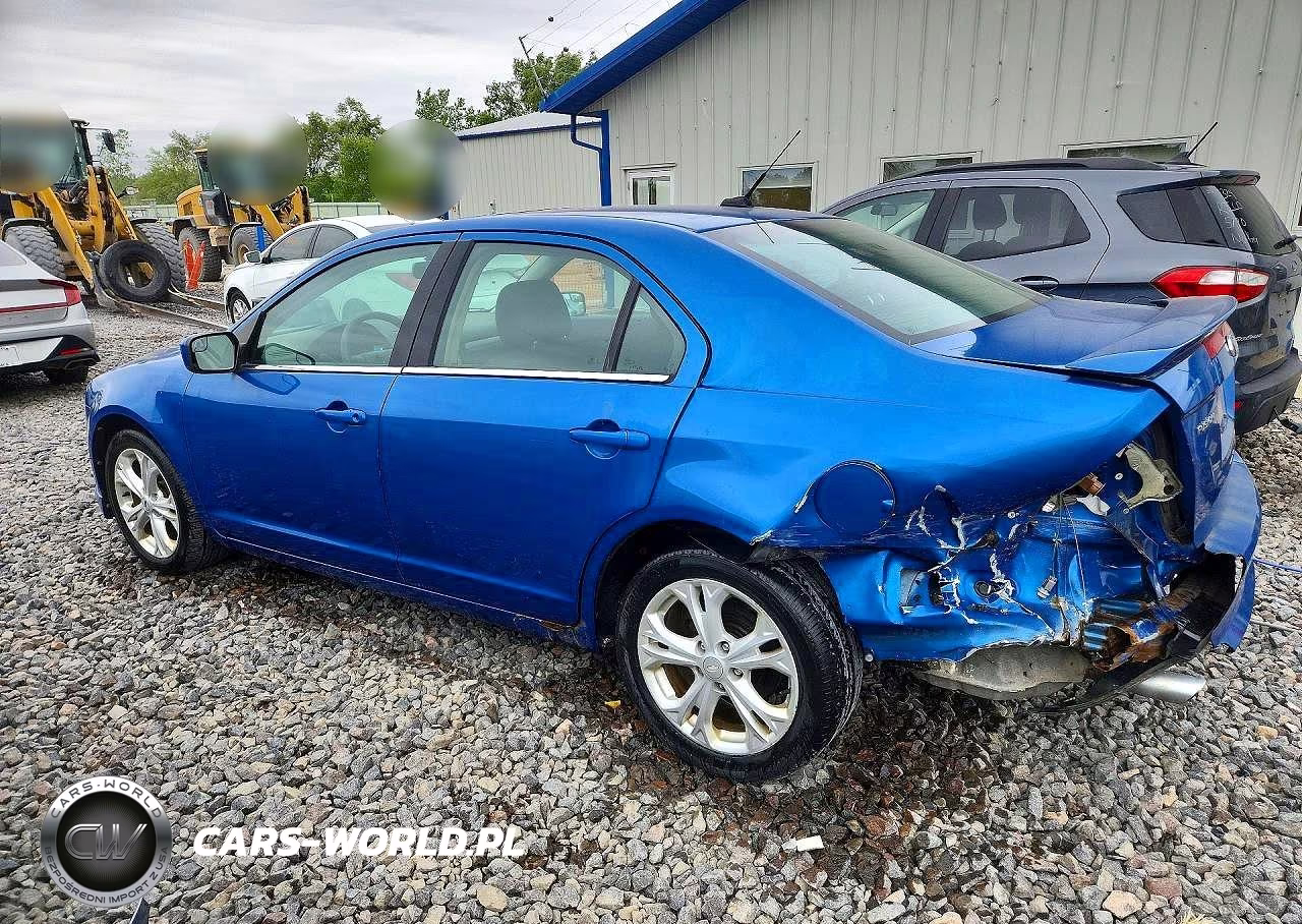 2012 Ford Fusion Se VIN:3FAHP0HG5CR326838 - 2