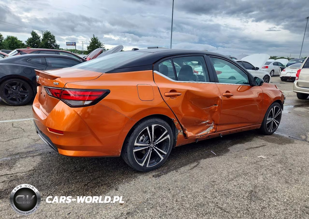 2022 Nissan Sentra Sr VIN:3N1AB8DVXNY223794 - 3