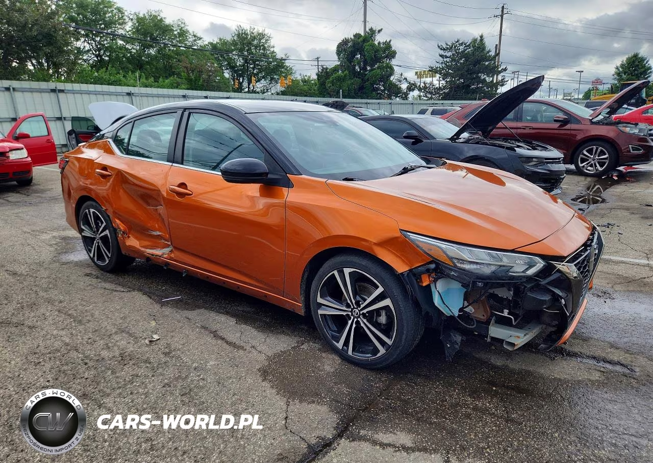 2022 Nissan Sentra Sr VIN:3N1AB8DVXNY223794 - 4