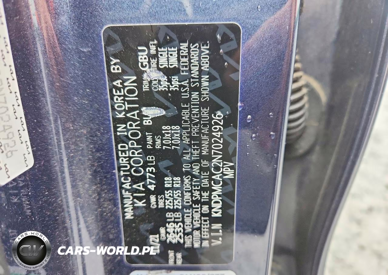 2022 Kia Sportage Lx VIN:KNDPMCAC2N7024926 - 13