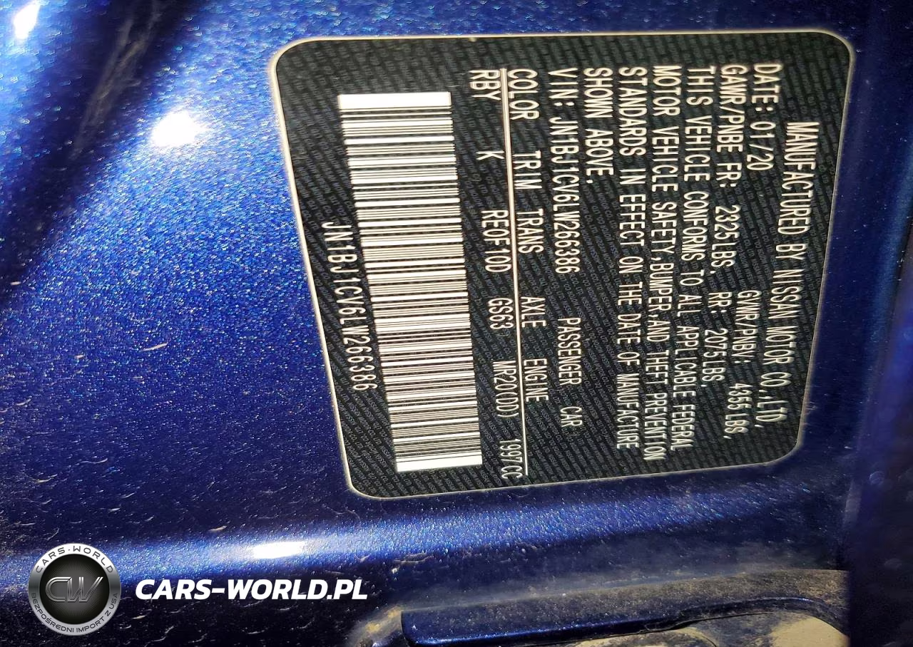 2020 Nissan Rogue Sport Sv VIN:JN1BJ1CV6LW266386 - 13