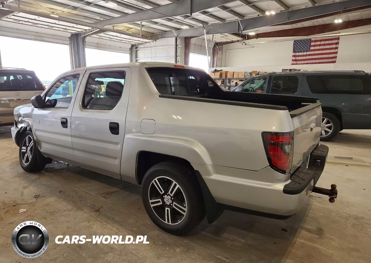 2014 Honda Ridgeline Sport VIN:5FPYK1F73EB013722 - 2