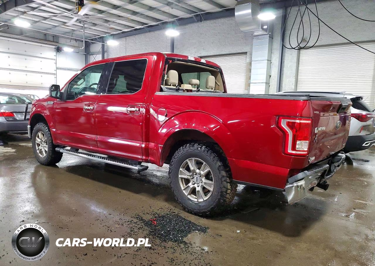 2016 Ford F150 Supercrew VIN:1FTEW1C87GKD73949 - 2