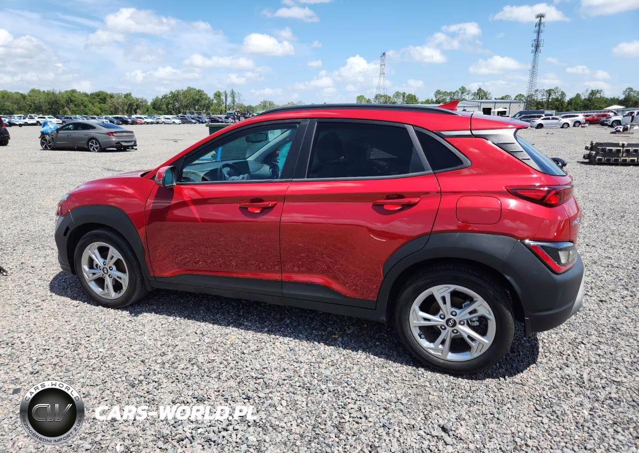 2022 Hyundai Kona Sel VIN:KM8K32AB0NU870547 - 2