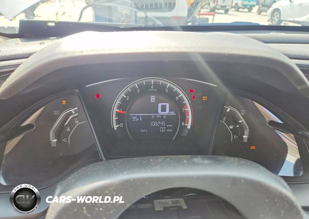 2016 Honda Civic Lx VIN:19XFC2F51GE029329 - 9