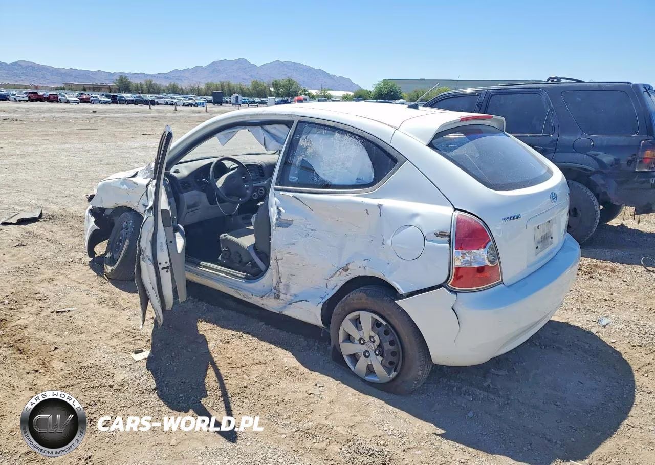 2008 Hyundai Accent Gs VIN:KMHCM36C08U073891 - 2