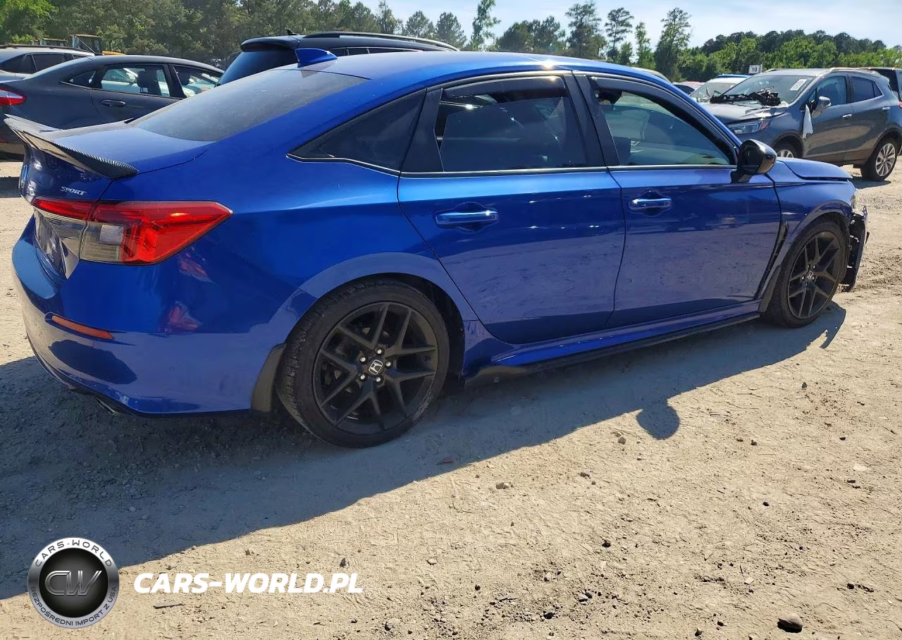 2022 Honda Civic Sport VIN:2HGFE2F59NH518753 - 3