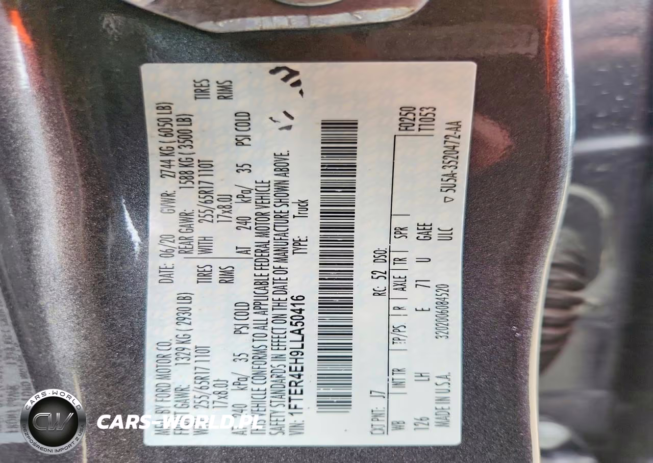 2020 Ford Ranger Xl VIN:1FTER4EH9LLA50416 - 12