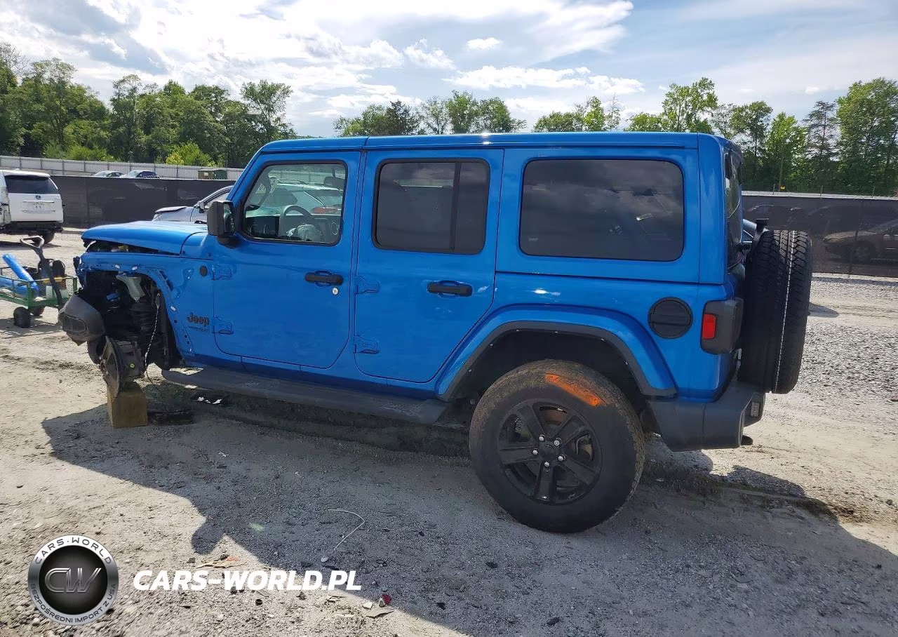 2021 Jeep Wrangler Unlimited Sahara VIN:1C4HJXEN2MW731545 - 2
