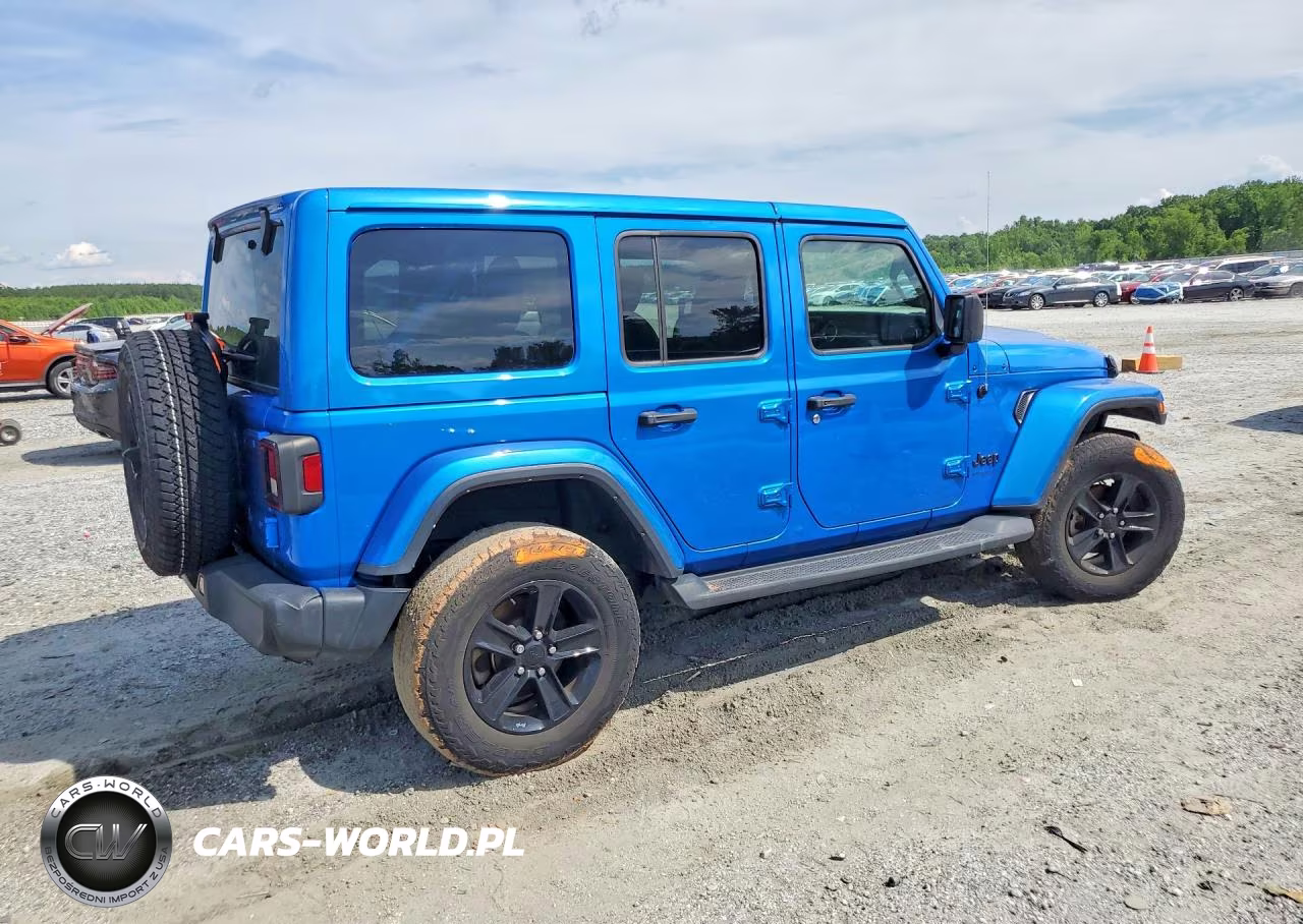 2021 Jeep Wrangler Unlimited Sahara VIN:1C4HJXEN2MW731545 - 3