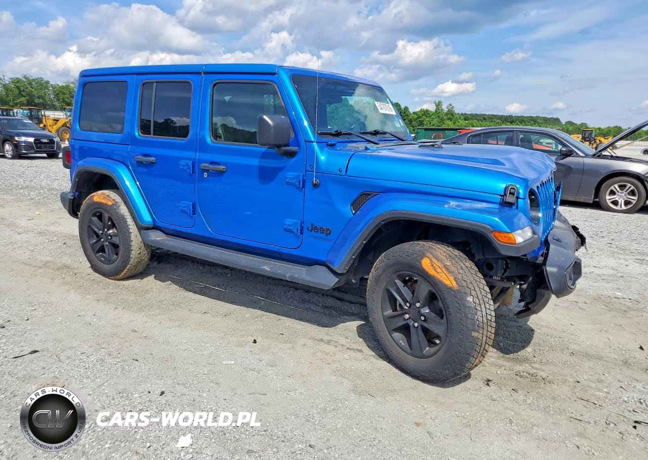 2021 Jeep Wrangler Unlimited Sahara VIN:1C4HJXEN2MW731545 - 4