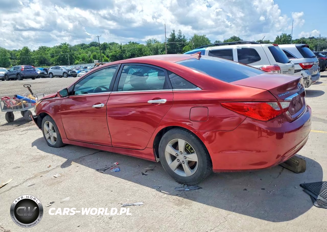 2012 Hyundai Sonata Gls VIN:5NPEB4AC6CH397575 - 2