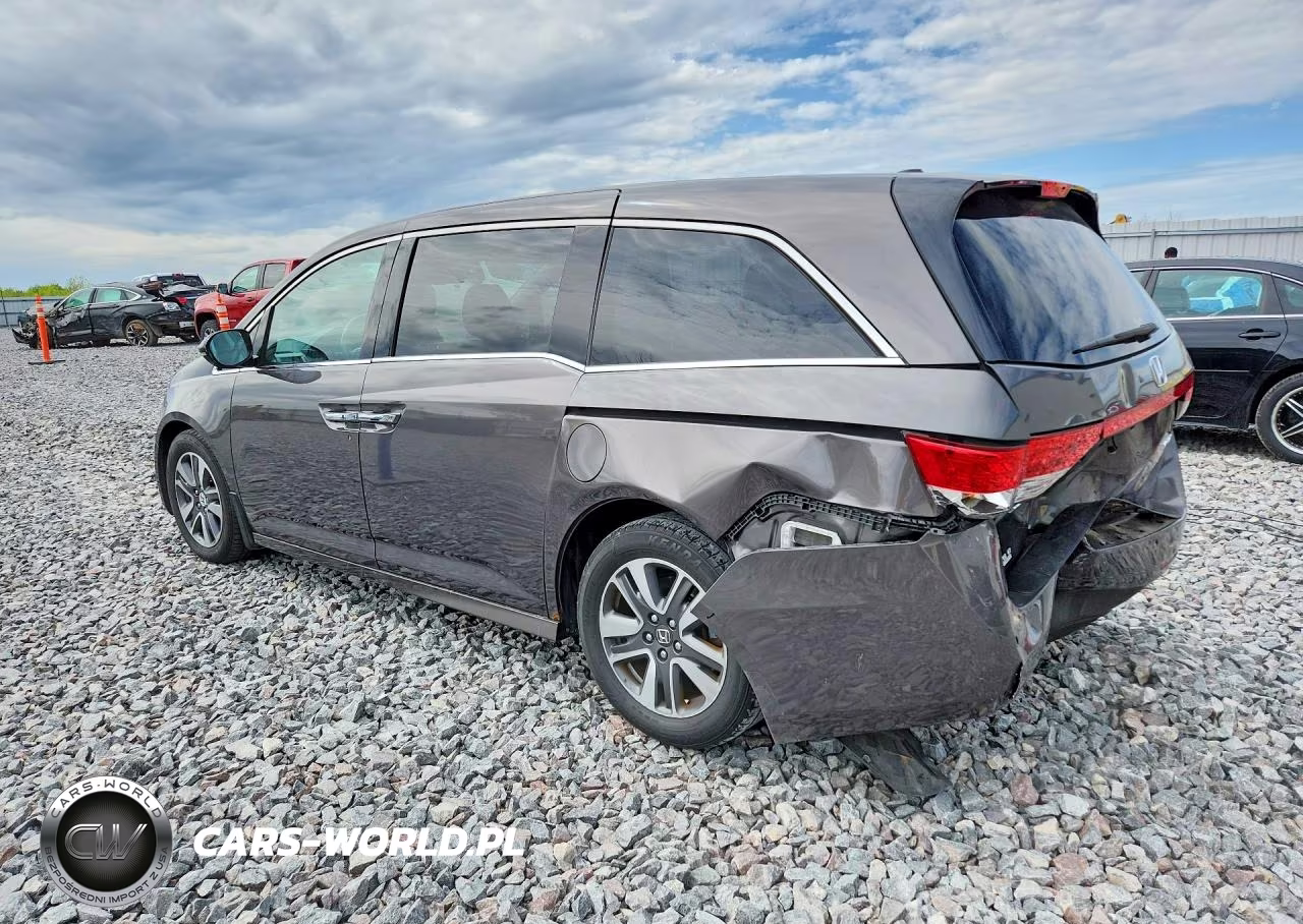 2015 Honda Odyssey Touring VIN:5FNRL5H96FB021282 - 2