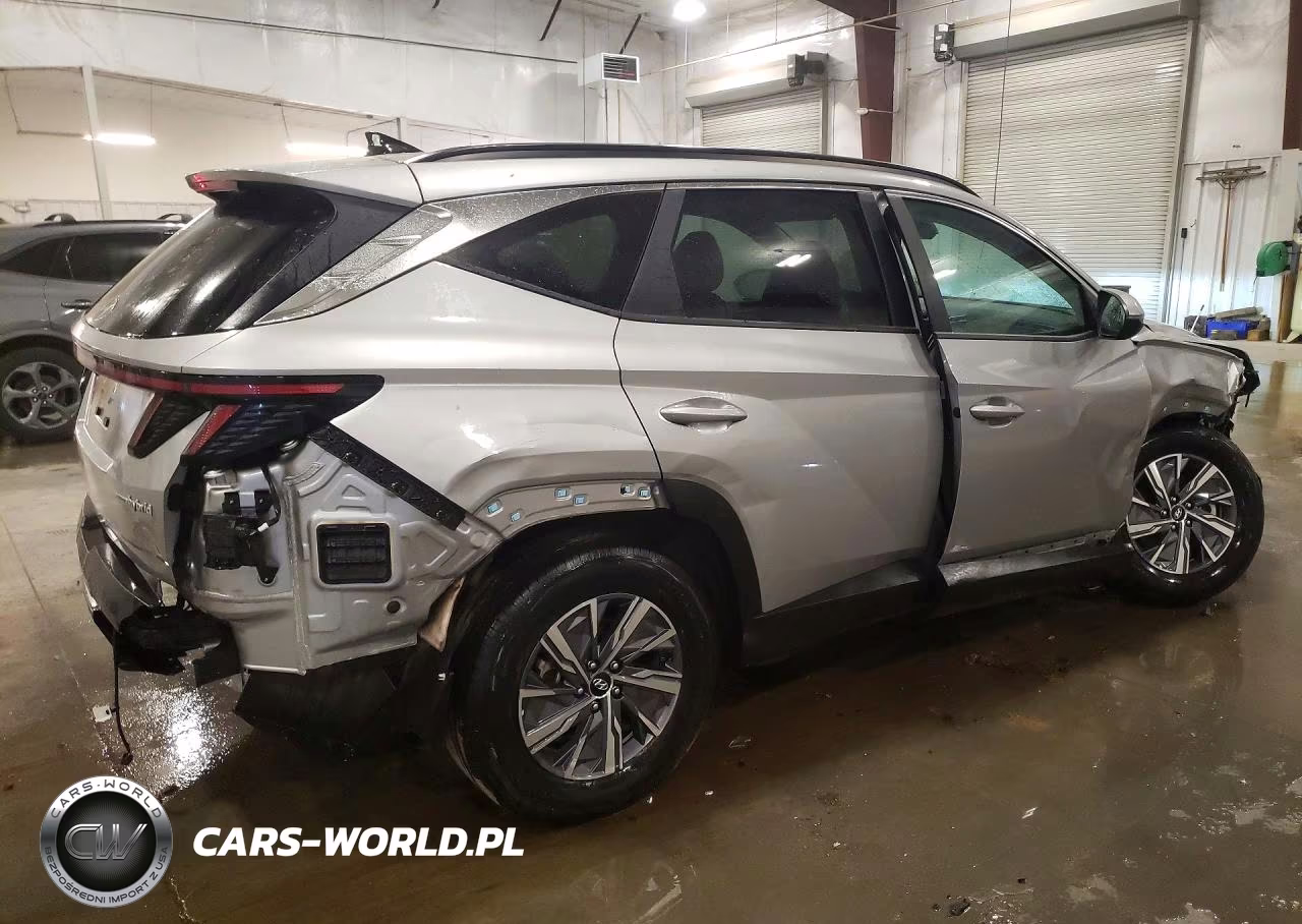 2023 Hyundai Tucson Blue VIN:KM8JBCA16PU093063 - 3