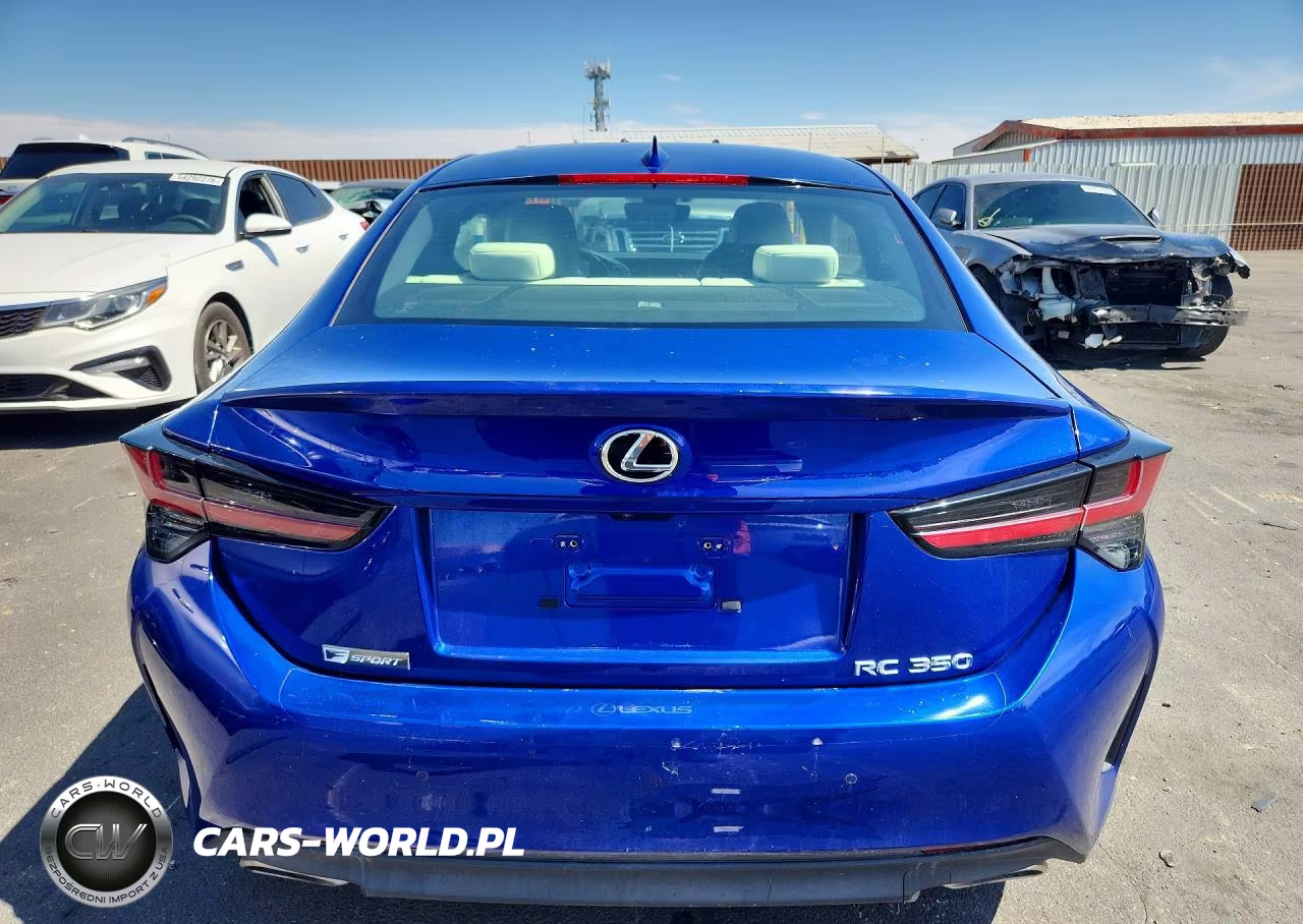 2021 Lexus Rc 350 F Sport VIN:JTHGZ5BC3M5023367 - 6