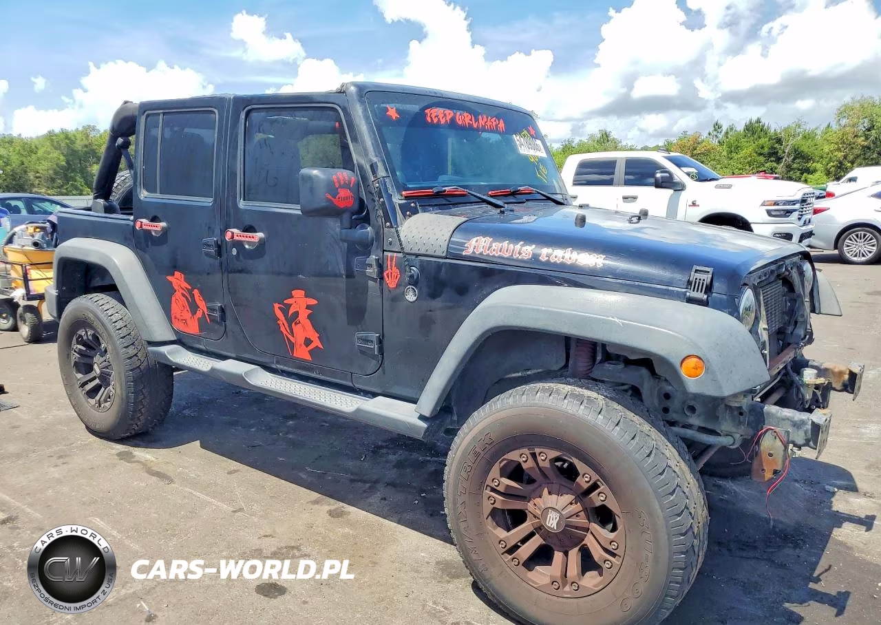 2014 Jeep Wrangler Unlimited Sport VIN:1C4BJWDG6EL269240 - 4