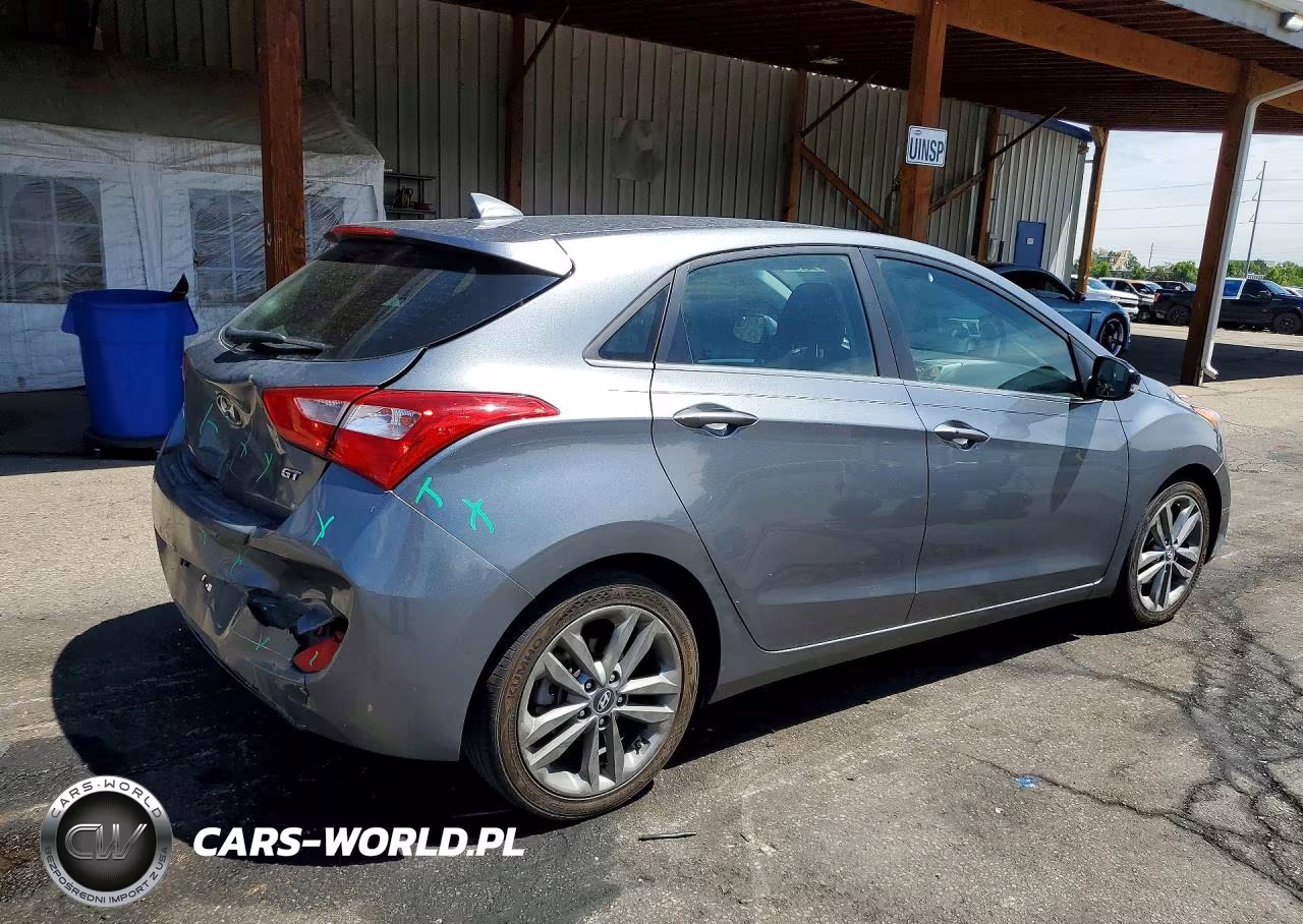 2016 Hyundai Elantra Gt Base VIN:KMHD35LHXGU342254 - 3