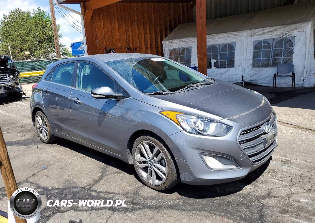 2016 Hyundai Elantra Gt Base VIN:KMHD35LHXGU342254 - 4
