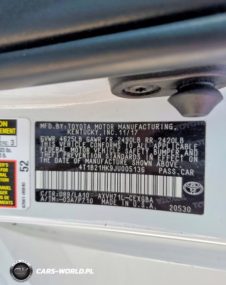 2018 Toyota Camry Hybrid Xle VIN:4T1B21HK9JU005136 - 13