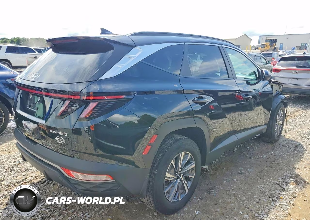 2023 Hyundai Tucson Blue VIN:KM8JBCA16PU094861 - 3