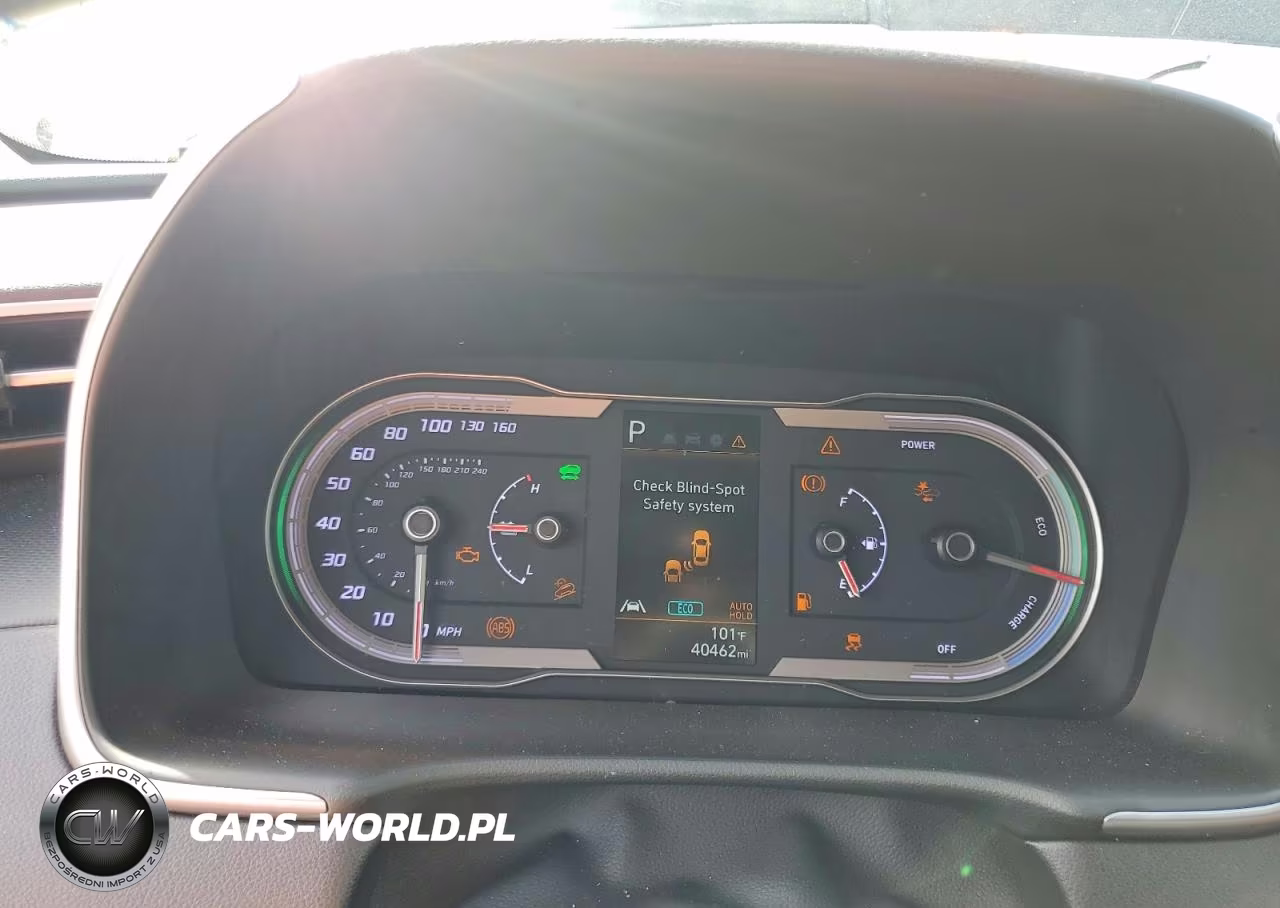 2023 Hyundai Tucson Blue VIN:KM8JBCA16PU094861 - 9