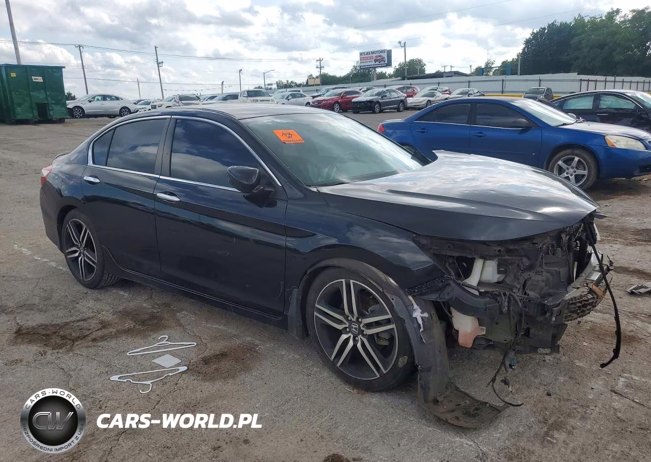 2016 Honda Accord Sport VIN:1HGCR2F58GA025543 - 4