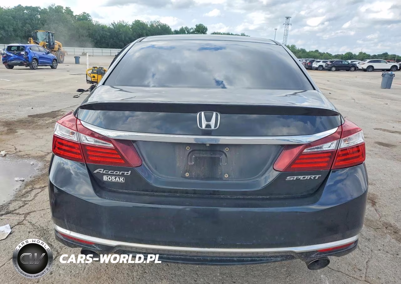 2016 Honda Accord Sport VIN:1HGCR2F58GA025543 - 6