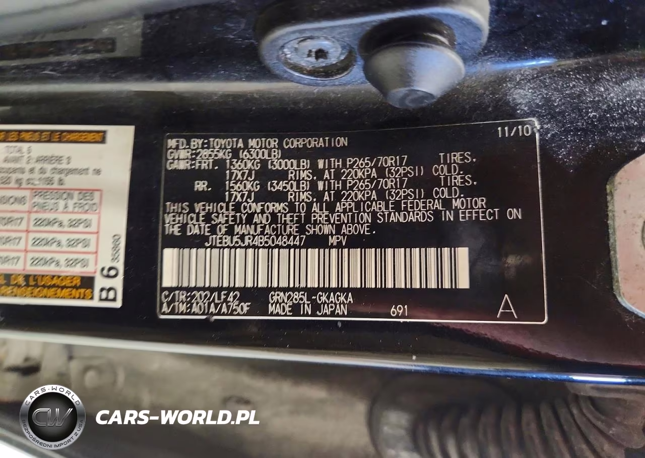 2011 Toyota 4Runner Sr5 VIN:JTEBU5JR4B5048447 - 13