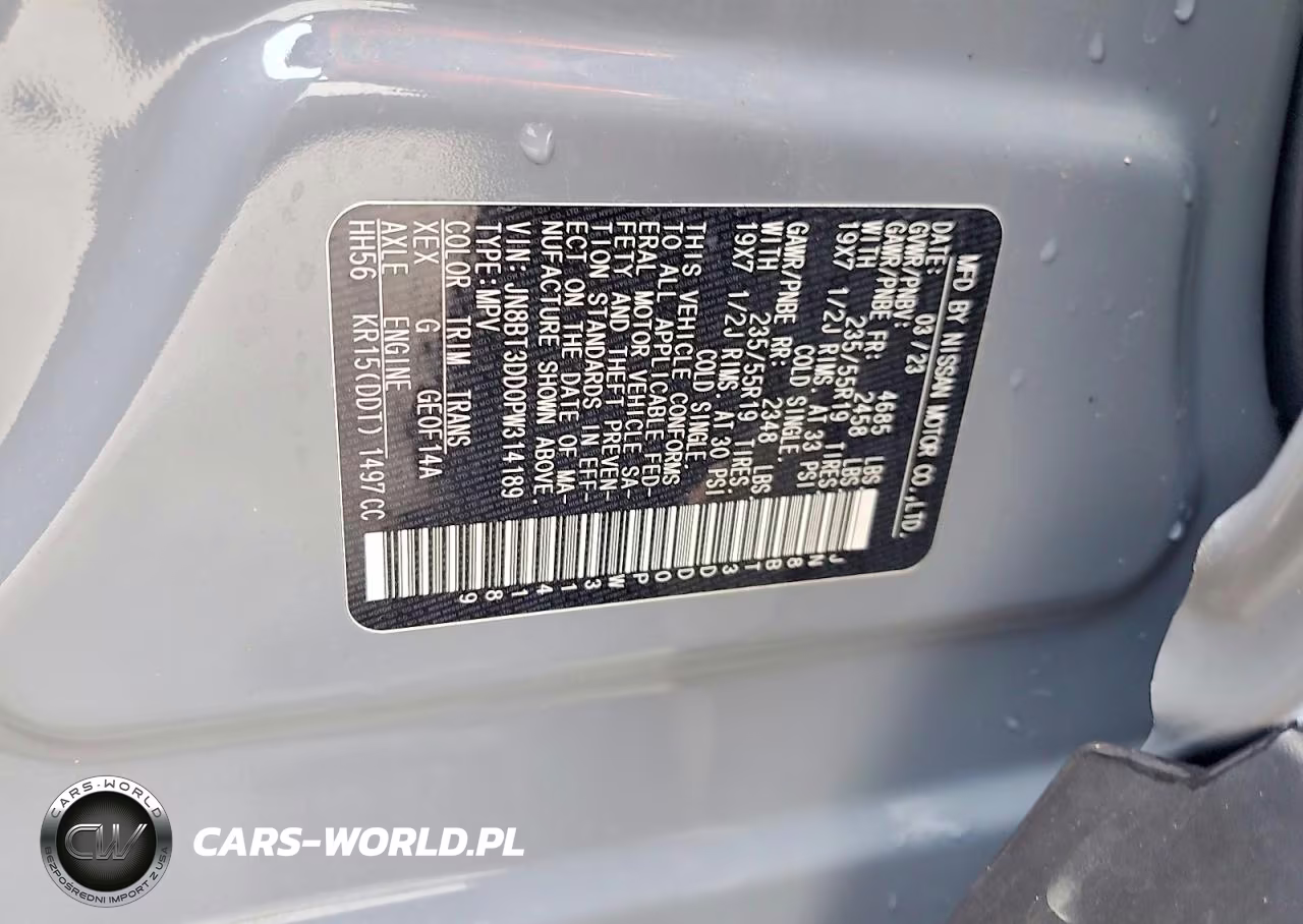 2023 Nissan Rogue Platinum VIN:JN8BT3DD0PW314189 - 13