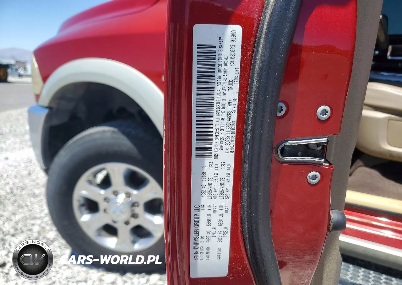 2010 DODGE RAM 3500 VIN:3D73Y3HL6AG140269 - 13