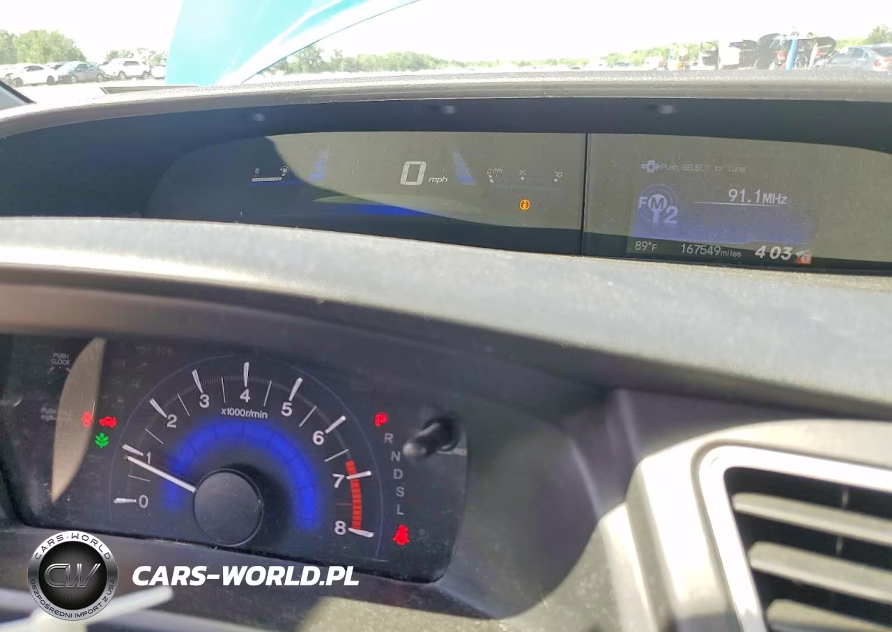 2014 Honda Civic Lx VIN:2HGFG3B5XEH520615 - 9