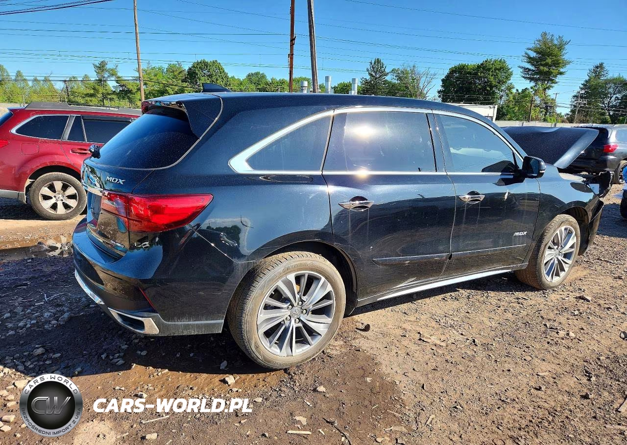 2017 Acura Mdx Technology VIN:5FRYD4H57HB013936 - 3
