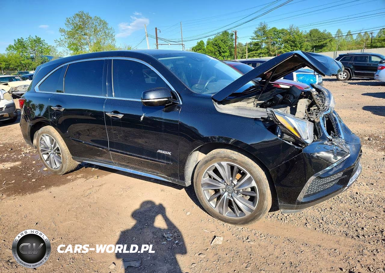 2017 Acura Mdx Technology VIN:5FRYD4H57HB013936 - 4