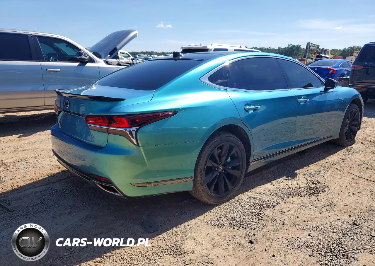 2018 Lexus Ls 500 F Sport VIN:JTHB51FF8J5000455 - 3