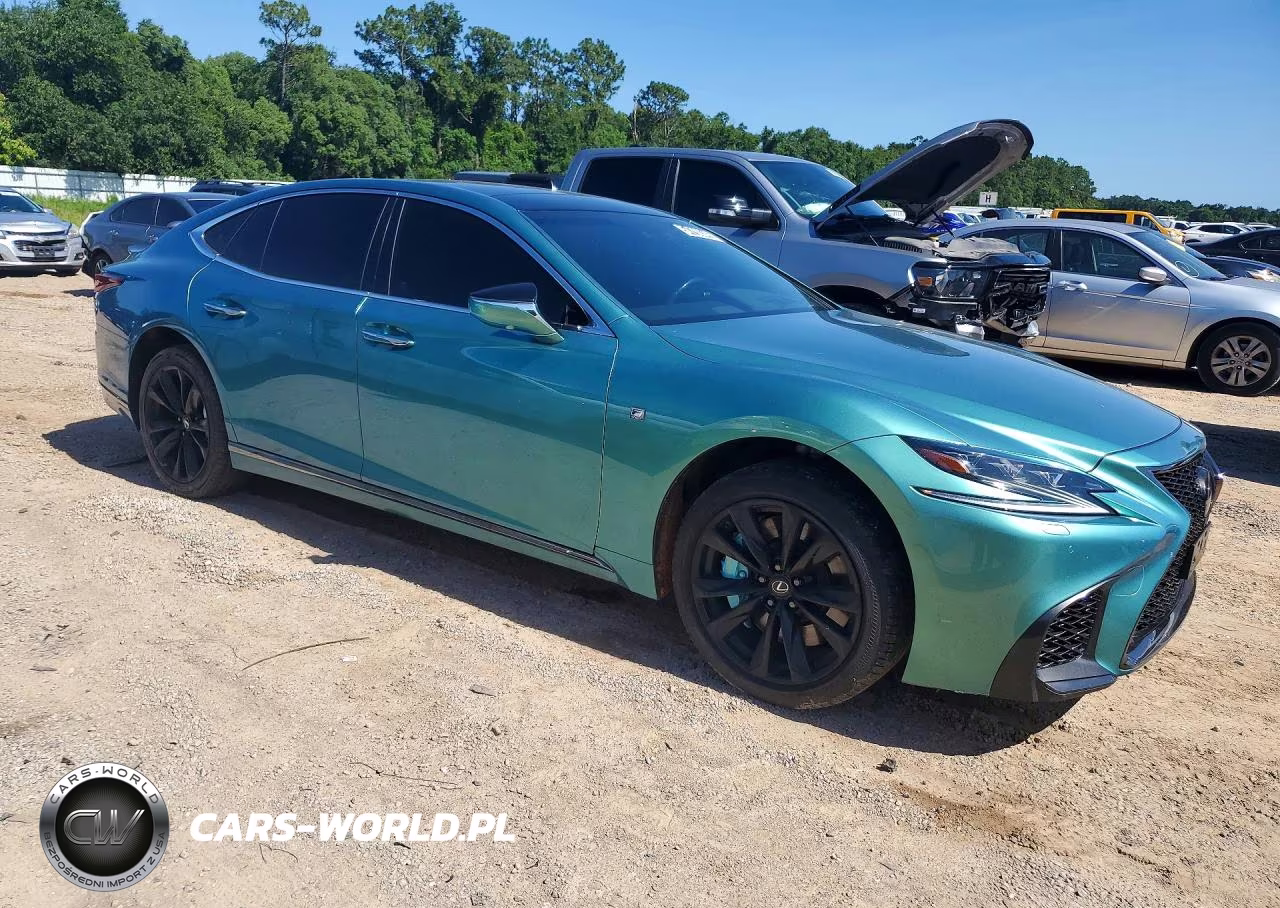 2018 Lexus Ls 500 F Sport VIN:JTHB51FF8J5000455 - 4