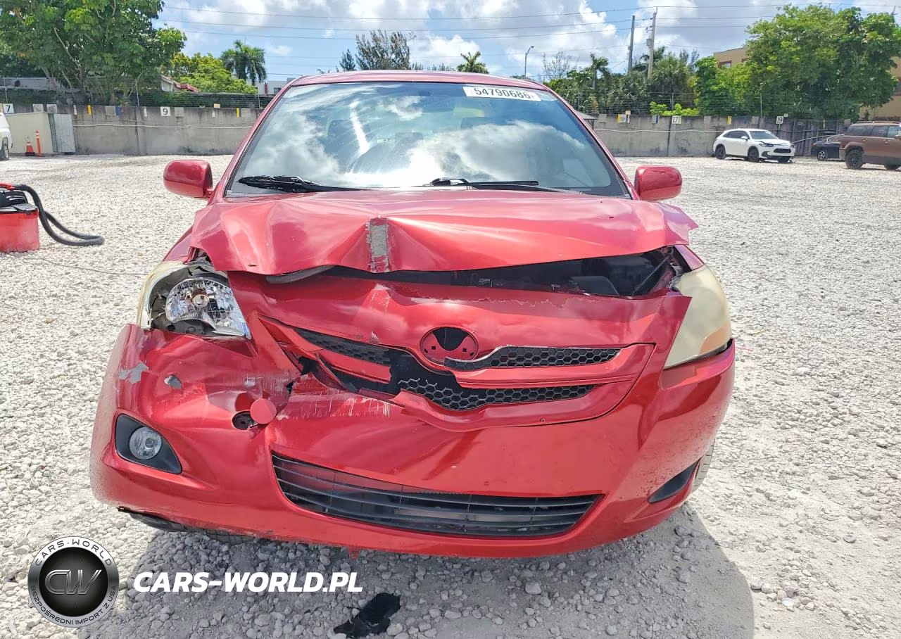 2008 Toyota Yaris Base VIN:JTDBT923781236050 - 5
