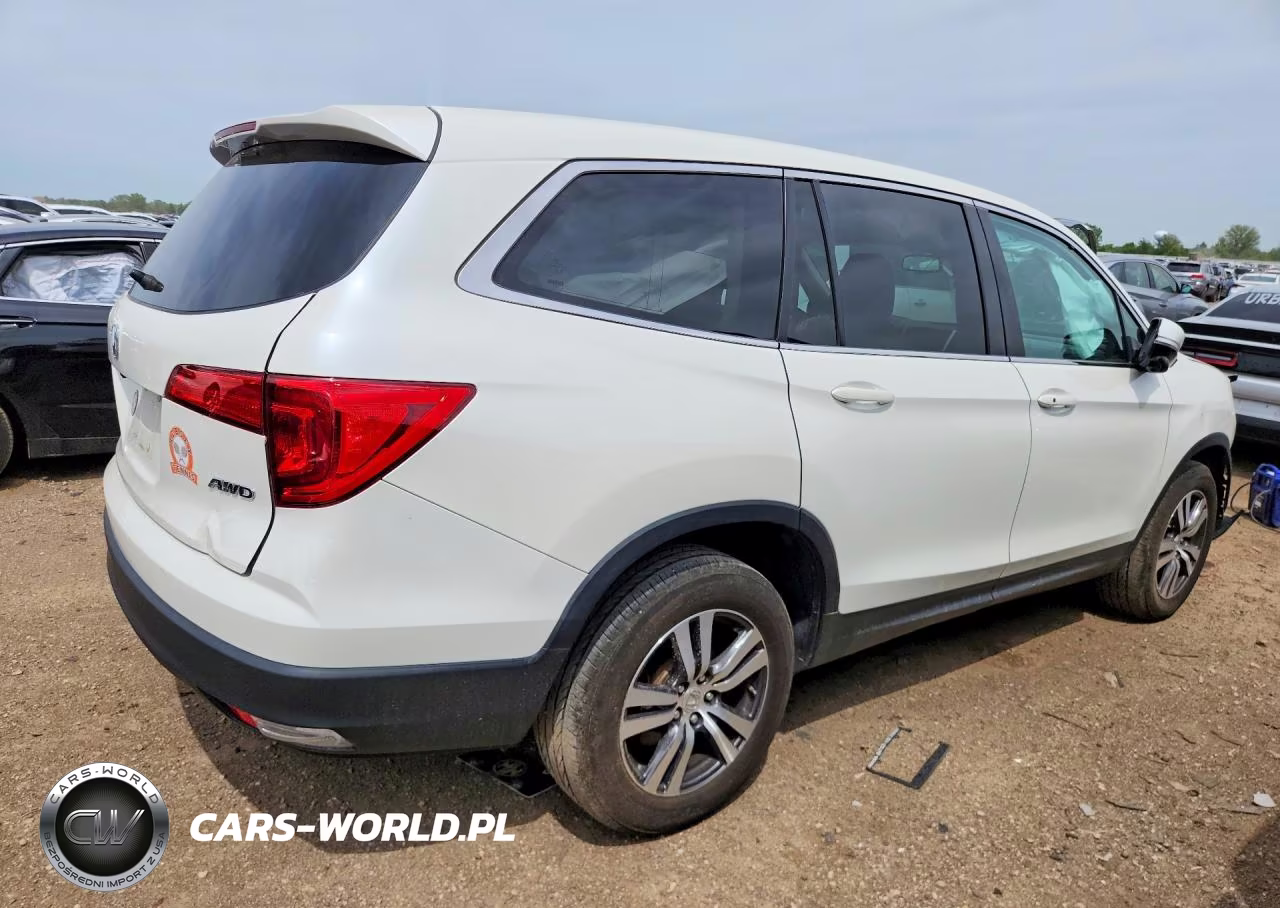 2018 Honda Pilot Exln VIN:5FNYF6H77JB059149 - 3