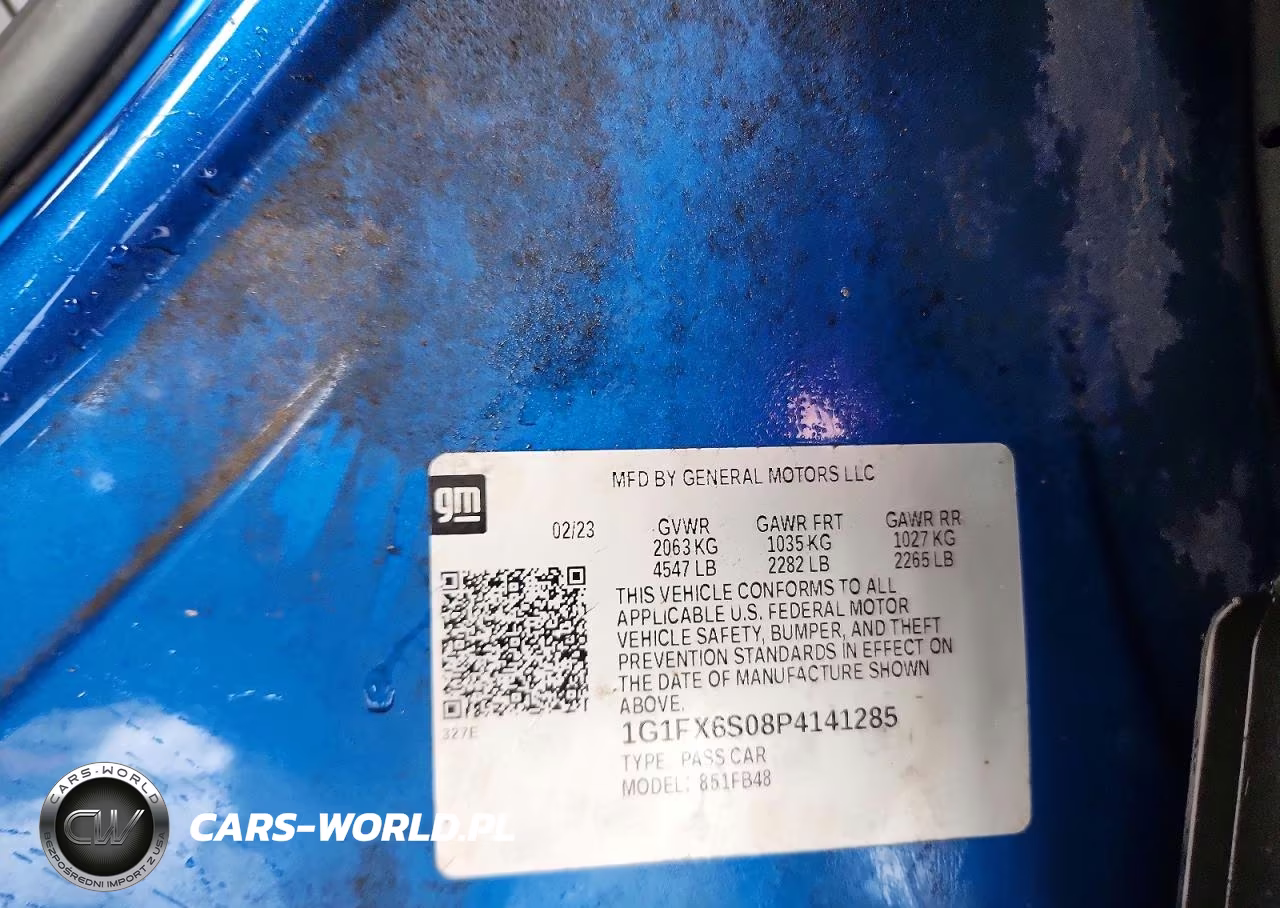 2023 Chevrolet Bolt Ev 2Lt VIN:1G1FX6S08P4141285 - 12