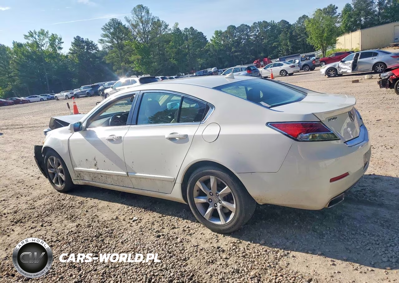2012 Acura Tl VIN:19UUA8F52CA040001 - 2