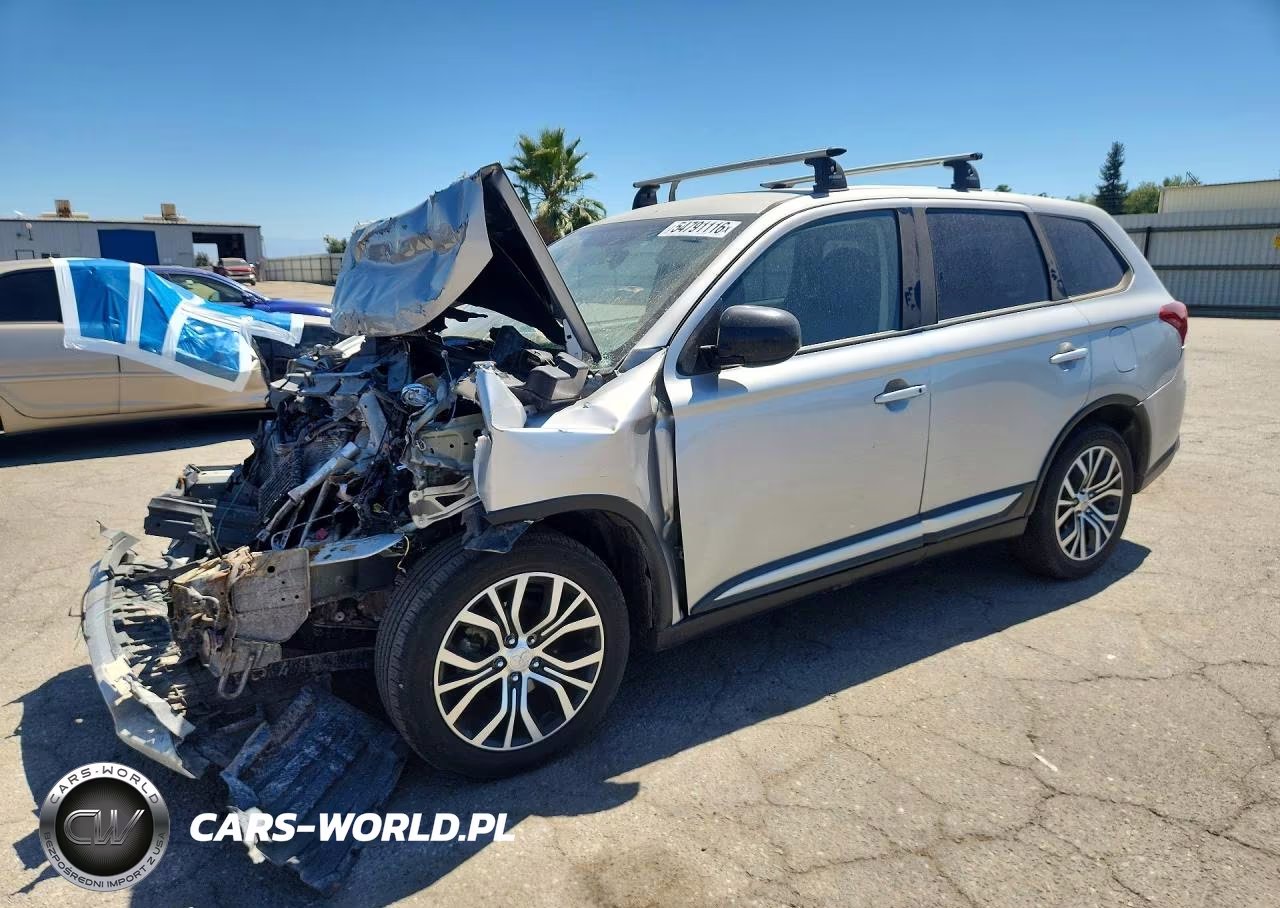 2018 Mitsubishi Outlander Es VIN:JA4AD2A38JJ004512 - 1