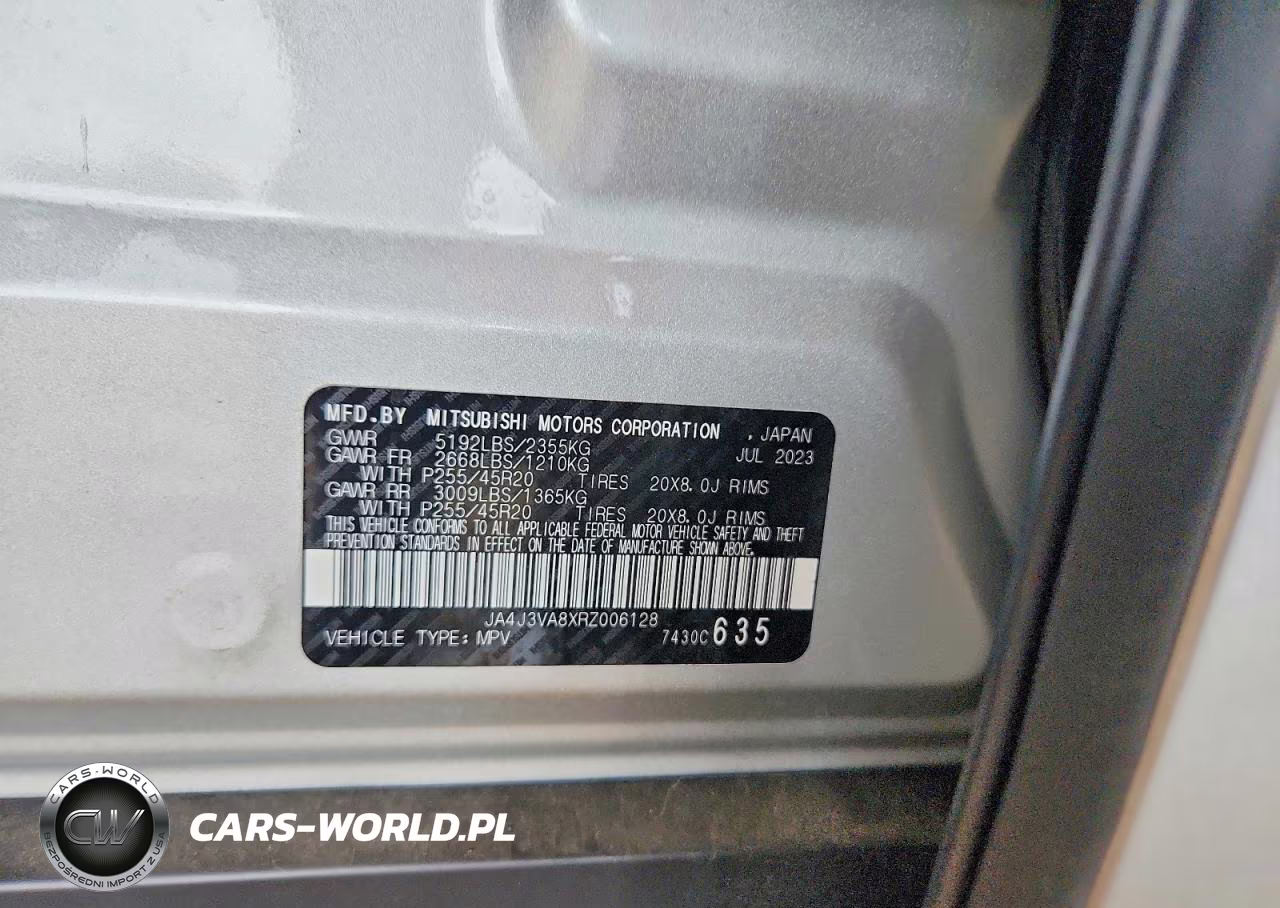 2024 Mitsubishi Outlander Se VIN:JA4J3VA8XRZ006128 - 13