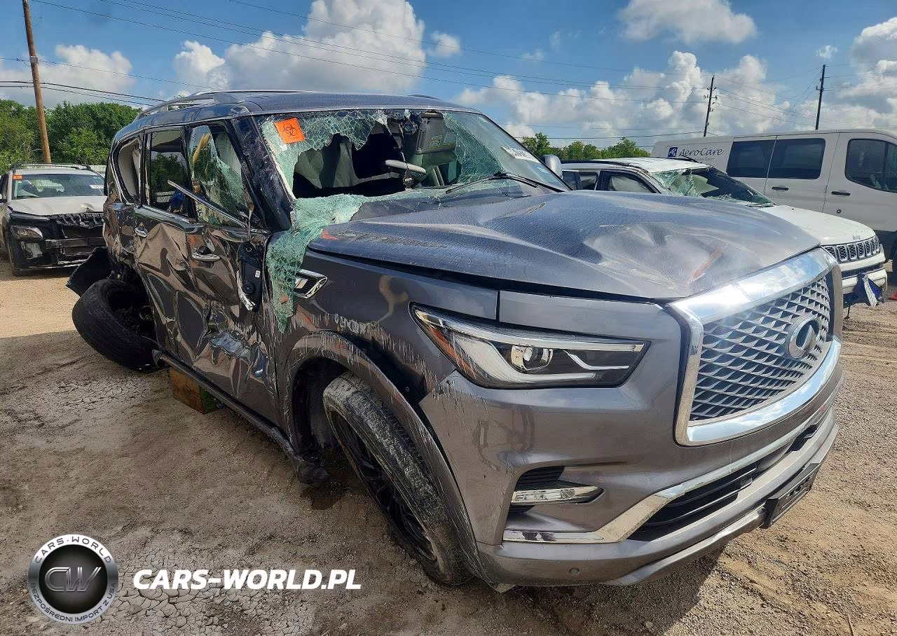 2021 Infiniti Qx80 Luxe VIN:JN8AZ2AD0M9861062 - 4