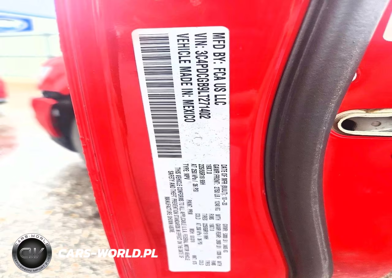2020 Dodge Journey Crossroad VIN:3C4PDCGB9LT271402 - 13