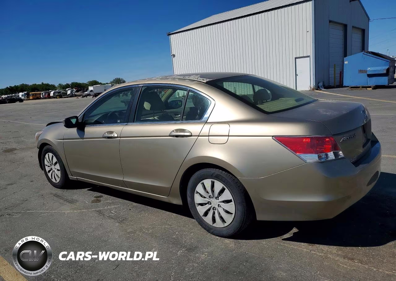 2009 Honda Accord Lx VIN:JHMCP26319C016949 - 2