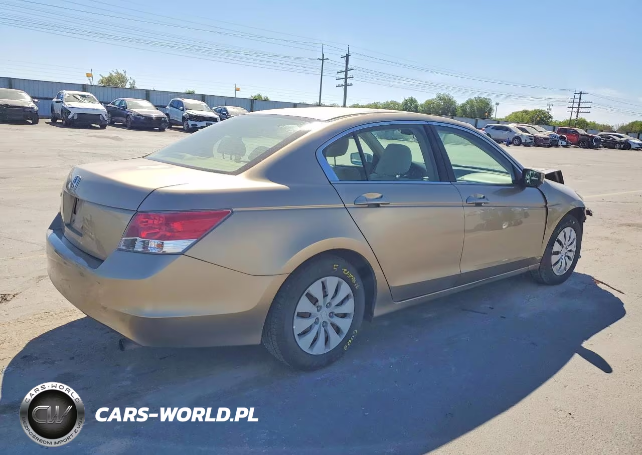 2009 Honda Accord Lx VIN:JHMCP26319C016949 - 3