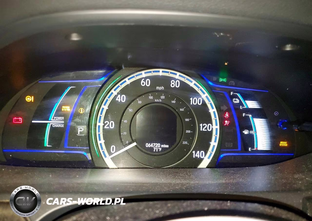 2015 Honda Accord Hybrid Exl VIN:1HGCR6F5XFA002853 - 9