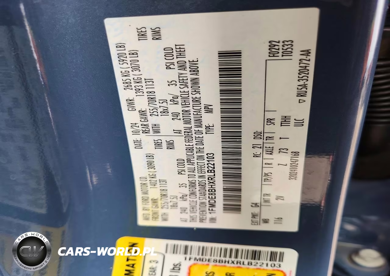 2024 Ford Bronco Outer Banks VIN:1FMDE8BHXRLB22103 - 12