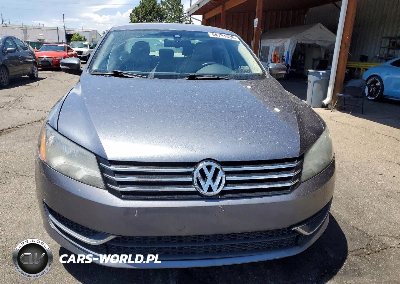 2013 Volkswagen Passat Se VIN:1VWBP7A32DC114704 - 5
