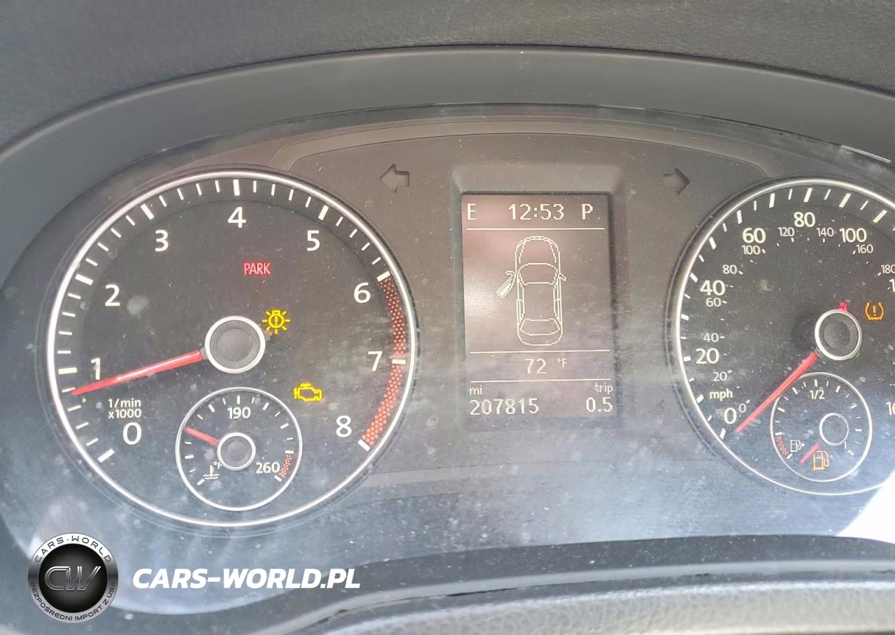 2013 Volkswagen Passat Se VIN:1VWBP7A32DC114704 - 9