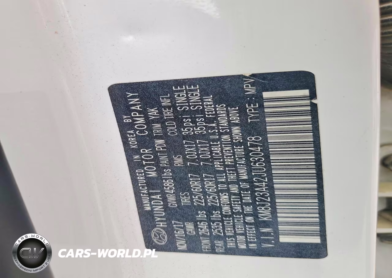 2018 Hyundai Tucson Se VIN:KM8J23A42JU630478 - 14